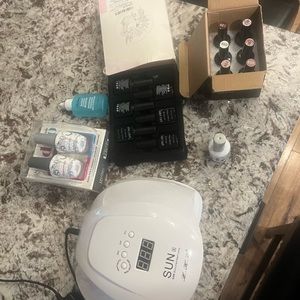 Home gel nails manicure kit